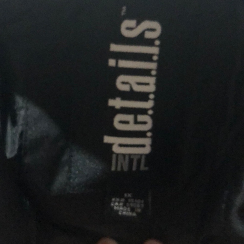 INTL Details black winter hooded jacket size 1X - Picture 12 of 13